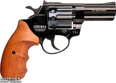 Револьвер Zbroia Profi 3" (черный/бук)"