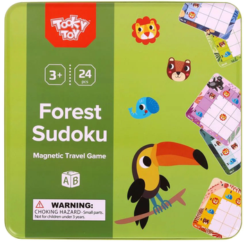 Gra planszowa Tooky Toy Sudoku Forest (6970090041075)