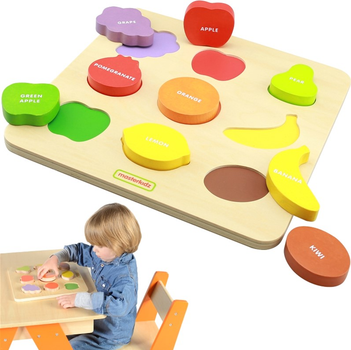 Sorter Masterkidz Montessori Owoce Kolorowe (6955920000620)