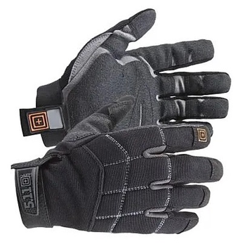 Тактические перчатки 5.11 Tactical Station Grip Gloves чёрные