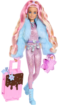 Lalka Barbie Mattel Travel Barbie Doll with Snow Fashion 29 cm (0194735154227)