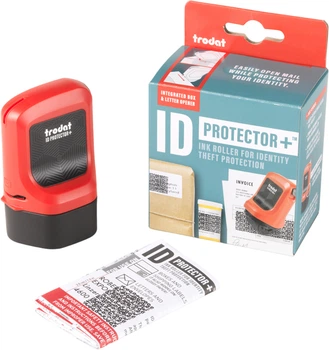 Роликовый штамп Trodat ID Protector+ красный (901003599258)
