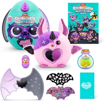 Мягкая игрушка Кот Вампир Rainbocorns Monstercorn Surprise Vampire