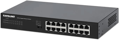 Комутатор Intellinet 16-Port Gigabit Ethernet Switch (766623561815)