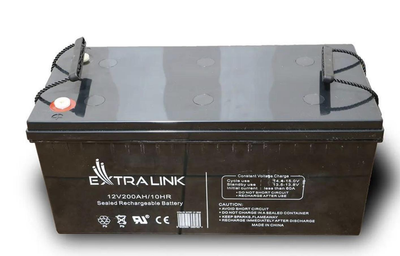 Акумуляторна батарея Extralink AGM 12V 200 Ah