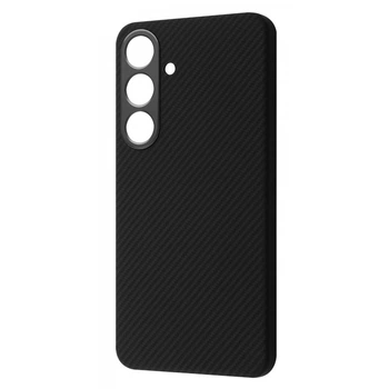 Чохол з карбона Wave Premium Carbon Kevlar Slim with MagSafe для Samsung Galaxy S24 Plus Black