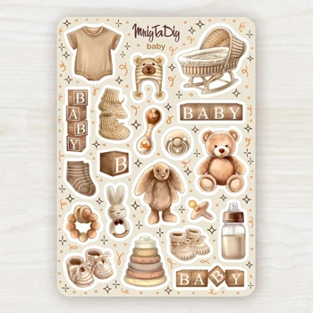 Стикерлист с наклейками MriyTaDiy, модель "Baby"