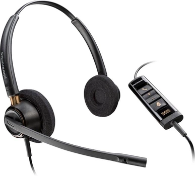 Гарнітура Poly комп'ютерна стерео On-ear EncorePro 525-M, USB-A, всеспрямований, чорний (783R2AA)