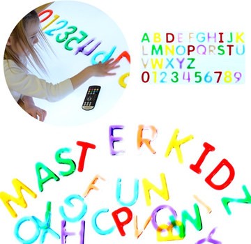 Розвиваючий набір Masterkidz Montessori Букви та цифри Кольорові (6955920015945)