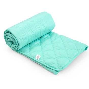 Одеяло Руно - Silicone легкое бирюзовое полуторное 140x205 см 160 гр/м2 (22588)