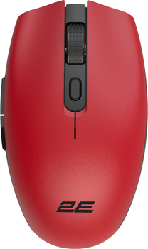 Комп'ютерна мишка 2E MF2030, Red, USB (2.4GHz), оптична, 800/1200/1600 dpi, 6 кнопок, до 10 м, акумулятор 500 mAh (2E-MF2030WR)