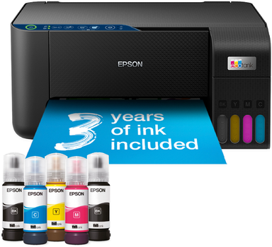 БФП Epson EcoTank L3271 Inkjet A4 WiFi Black (C11CJ67435)