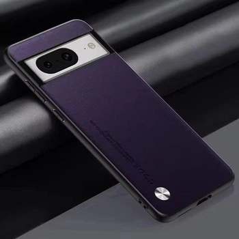 Чохол CODE з екошкіри для Google Pixel 7a Фіолетовий