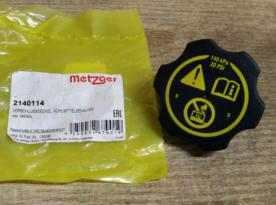 Кришка радіатора METZGER 2140114 OPEL, CHEVROLET