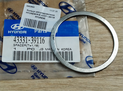 Кільце регулювальне HYUNDAI/KIA 43331-39116 HYUNDAI