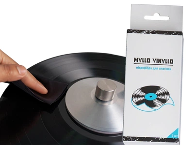 Салфетка для очистки виниловых пластинок Myllo Vinyllo Cleaning Cloth Микрофибра (5 штук/уп)