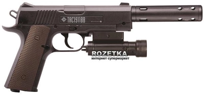 Пневматичний пістолет Crosman TAC 1911BB (40005)