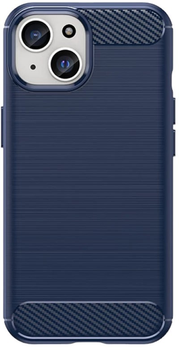 Etui Hurtel Carbon Case do iPhone 15 Blue (9145576279427)