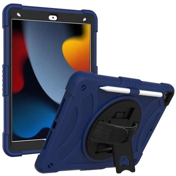 Чехол ARM Cover Apple iPad Air 3 (10.5" экран) противоударный с ремнём и подставкой 360° Dark Blue