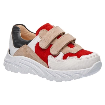 Кроссовки профилактические, белый/красный/бежевый (арт.LEO-2558 BG-RED) Theo Leo (26)