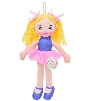 Кукла мягконабивная ToyCloud Балерина, 40 см SEL-0018