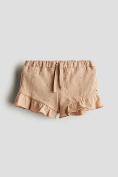 Шорти на дівчинку H&M 86-92 см бежеві