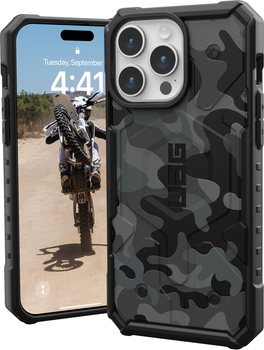 Панель Urban Armor Gear Pathfinder SE MagSafe для Apple iPhone 15 Pro Max Midnight Camo (114303114061)