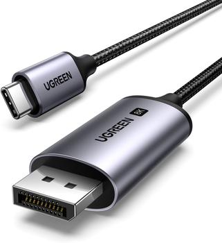 Кабель Ugreen CM556 USB-C to DisplayPort 8K Cable 1 м Black (UGR-25157)