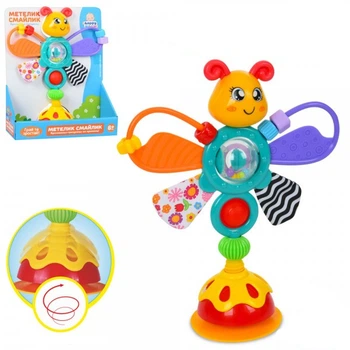 Погремушка Limo Toy Бабочка HB-0042 25 см 4729773