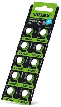 Батарейки щелочные VIDEX AG9 (394, 936) 10шт/бл