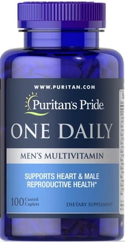 Витамины для мужчин Puritan's Pride One Daily Men's Multivitamin 100 таб