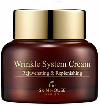 Крем для лица The Skin House антивозрастной с коллагеном Wrinkle System Cream 50 мл (8809080821190)