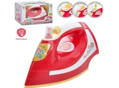Игровая бытовая техника Limo Toy Утюг 20см, брызгает водой, звук, свет, 7931