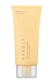 Солнцезащитный крем с освещением и сиянием SPF 50+ PA++++ Needly Vita C Glow Tone Up Sun 50 мл