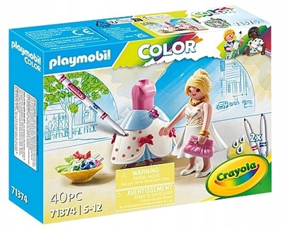 Zestaw zabawek Playmobil Color Modna sukienka (4008789713742)