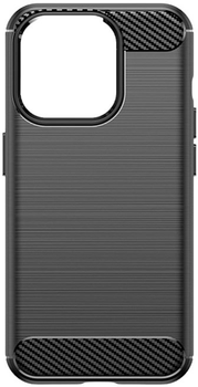 Etui Hurtel Carbon Case do iPhone 15 Pro Max Black (9145576279472)