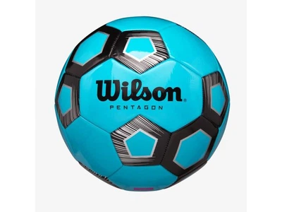 Мяч футбольный Wilson PENTAGON SB ROBL Голубой Размер 5 (WTE8542XB05 5)