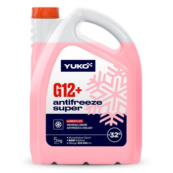 Антифриз червоний 5 кг YUKO Super G12+