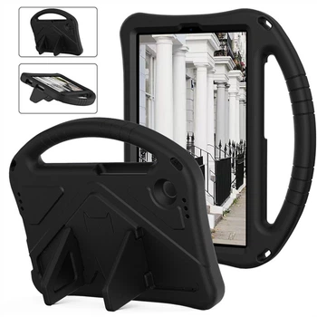 Чехол-накладка Kids with Stand для Samsung Galaxy Tab A9 Plus с ручкой black