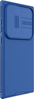 Etui Nillkin CamShield Pro pancerne z osłona na aparat do Samsung Galaxy S24 Ultra Blue (6902048274280)