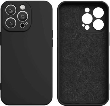 Чохол Hurtel Silicone Case для Samsung Galaxy S24 Ultra Black (5907769360510)