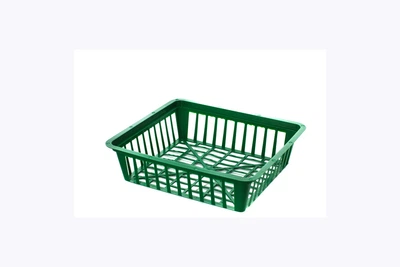 Кошик для цибулин Form-Plastic Маленька квадратна 25 х 28 см, Колір Зелений