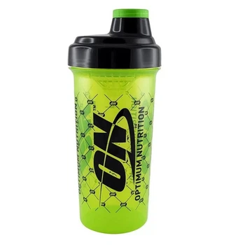 Шейкер Optimum Nutrition Shaker 700 мл, Light Green/Black с закруткой и сеткой