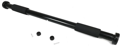 Раздвижной распорный турник EasyFit 83-130 см Черный