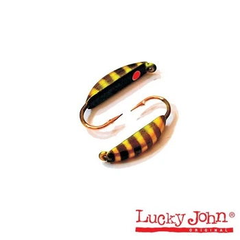Мормышка вольфрамовая Lucky John Супер Банан с петелькой 4 мм. 0.85г (1840-45)