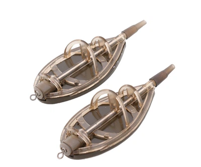 Hабiр годiвниць Flat feeder LARGE 2шт 70гр+80гр