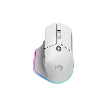 Миша ігрова MARVO G803W бездротова RGB BT/2.4G Black 4000 DPI акумуляторна біла