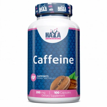 Передтренувальний комплекс Caffeine 200 mg, 100 капсул Haya Labs (fit0025743)