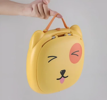Дорожный складной горшок для детей до 70 кг Yellow