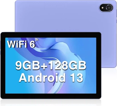 Планшет 10.1" DOOGEE U10 9/128Gb 4 ядра Android 13 5060 mAh Фиолетовый